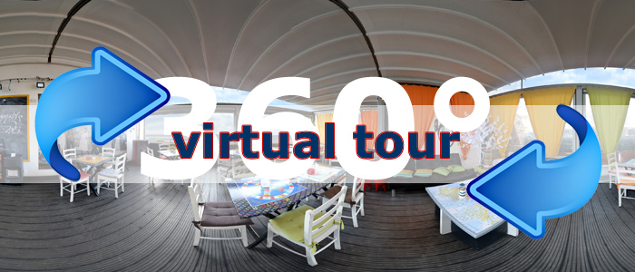 Click per visualizzare il Virtual Tour di Klepsydra Bar Ristorante